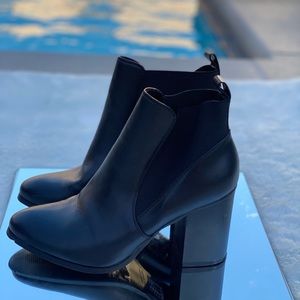 Black new ankle boots